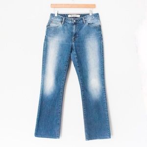 Gap Medium Rinse, Faded Bootcut Jeans